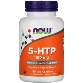Аминокислота NOW FOODS 5 HTP, 100 мг, 120 вегетарианских капсул