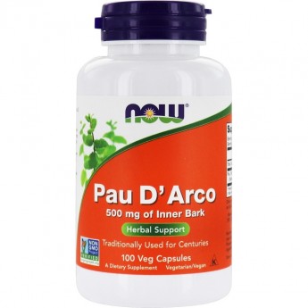 Добавка NOW Pau D'Arco, 500 мг - 100 капсул Добавка NOW Pau D'Arco, 500 мг - 100 капсул