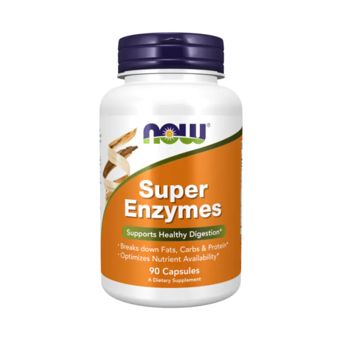 Энзимы NOW FOODS SUPER ENZYMES, 90 капсул NS32136