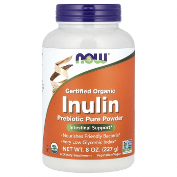 Инулин-пребиотик NOW FOODSORG INULIN POWDER 8 OZ Инулин-пребиотик NOW FOODSORG INULIN POWDER 8 OZ
