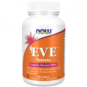 Женские витамины NOW FOODS EVE WOMAN'S MULTI VIT 180 таблеток Женские витамины NOW FOODS EVE WOMAN'S MULTI VIT 180 таблеток