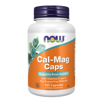 Кальций и магний NOW FOODS CAL-MAG CAPS. 120 капсул