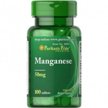 Марганец NOW FOODS MANGANESE, 50 мг, 100 таблеток Марганец NOW FOODS MANGANESE, 50 мг, 100 таблеток