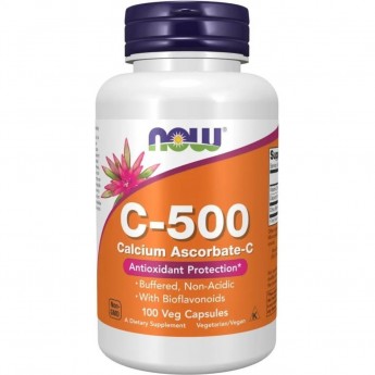 Витамин NOW FOODS С-500 CALCIUM ASCORBATE-C